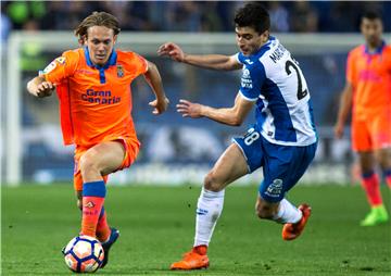 Španjolska: Espanyol - Las Palmas 4-3, asistencija Halilovića