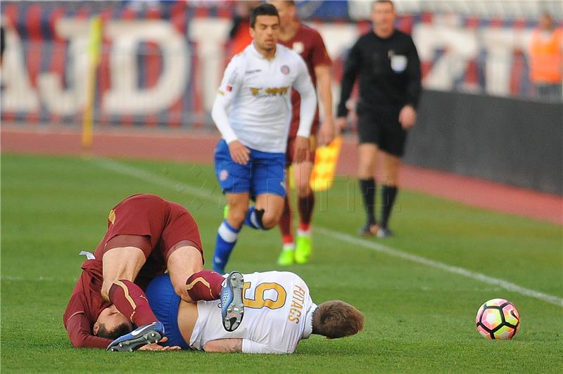 Split: Utakmica Hajduk - Rijeka 1:1