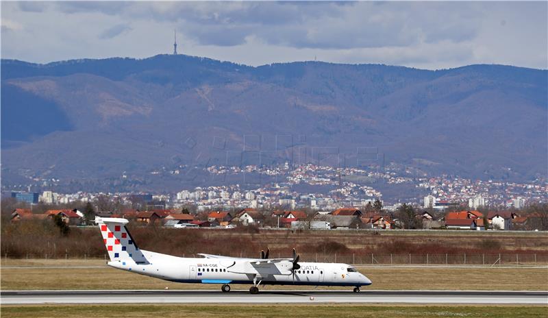 Uspješno prvo testno slijetanje na novi terminal zagrebačke zračne luke