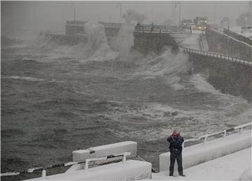 USA WEATHER SNOWSTORM