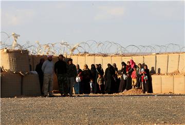 JORDAN SYRIA BORDER REFUGEES