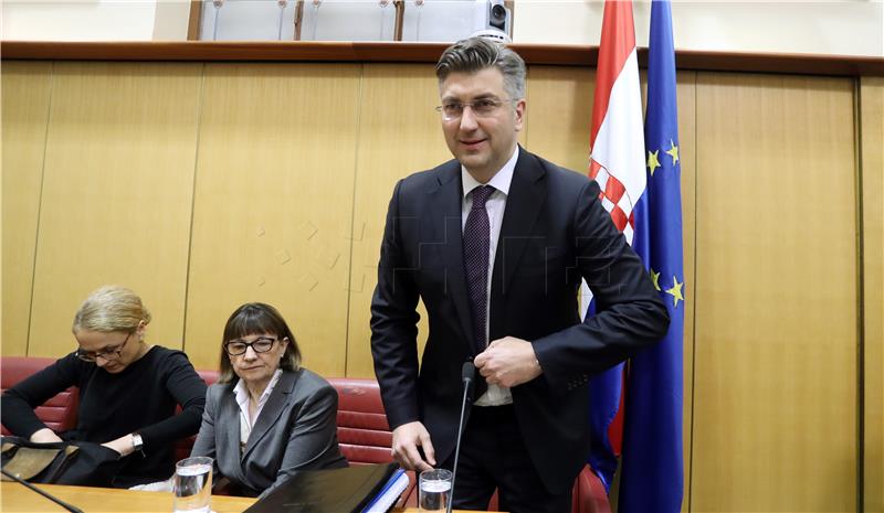 Plenkovic submits report to Parliament on European Council meetings