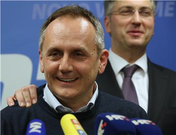 Drago Prgomet i službeno kandidat HDZ-a za gradonačelnika Zagreba