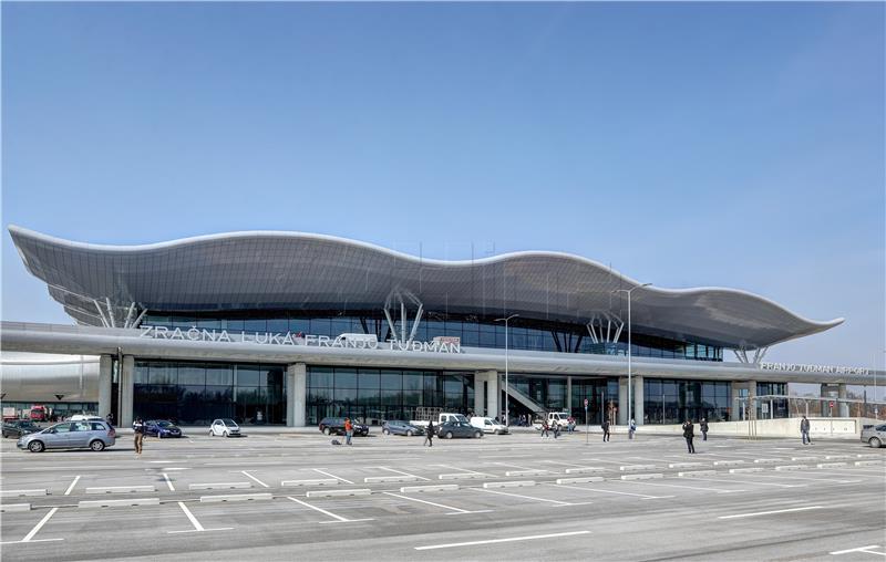 New terminal of Franjo Tudjman airport