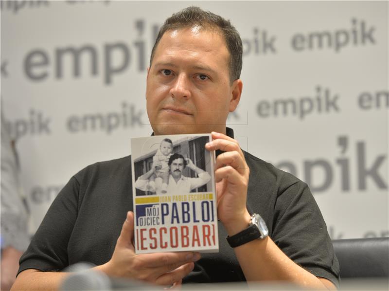 POLAND LITERATURE PABLO ESCOBAR'S SON