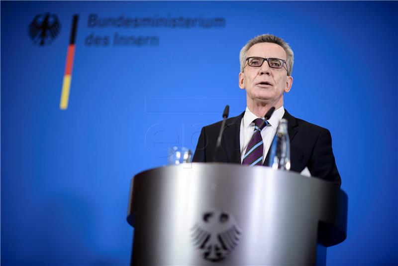 Maiziere očekuje da se Turska drži sporazuma s EU-om