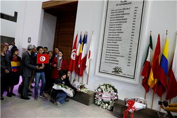 TUNISIA TERRORIST ATTACK ANNIVERSARY TRIBUTE