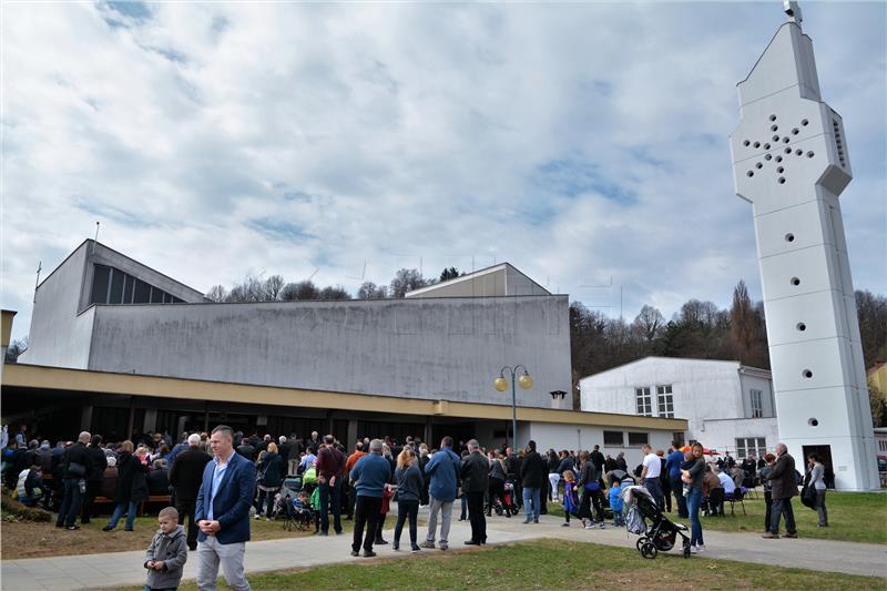 Blagdan svetog Josipa u Nacionalnog svetištu svetog Josipa u Karlovcu