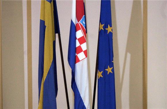 Croatia's president meets with Croats in Sweden