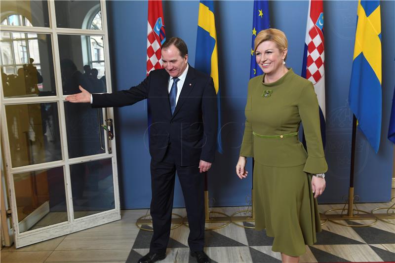 SWEDEN SWEDEN CROATIA DIPLOMACY