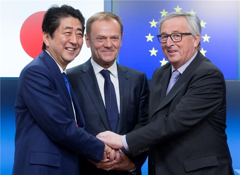 BELGIUM EU JAPAN DIPLOMACY