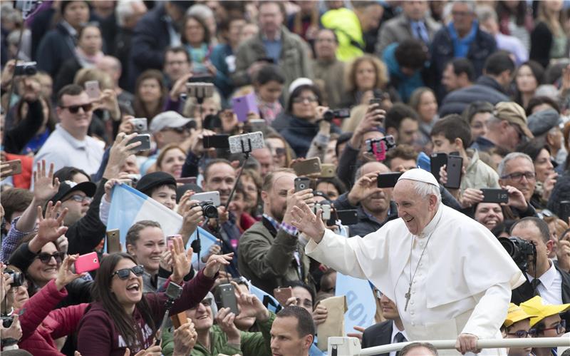 VATICAN POPE FRANCIS GENERAL AUDIENCE