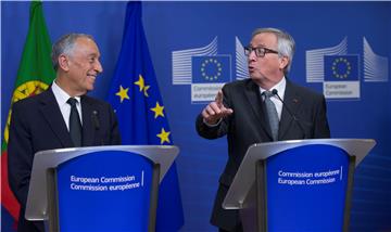 BELGIUM EU COMMISSION  PORTUGAL PRESIDENT VISIT