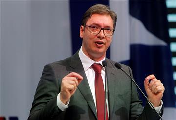 SERBIA ELECTION RALLY OF ALEKSANDAR VUCIC IN NIS