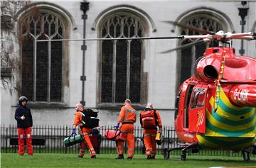 BRITAIN LONDON SHOTS FIRED NEAR PARLIAMENT