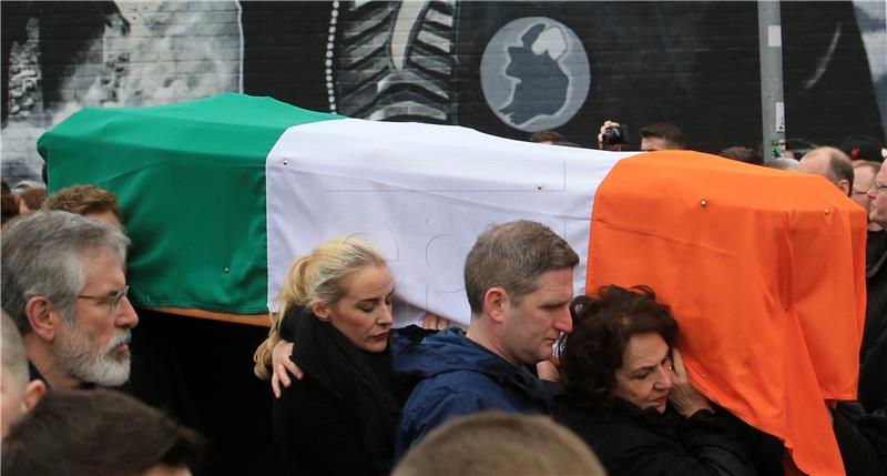 BRITAIN NORTHERN IRELAND MARTIN MCGINNESS FUNERAL