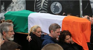 BRITAIN NORTHERN IRELAND MARTIN MCGINNESS FUNERAL