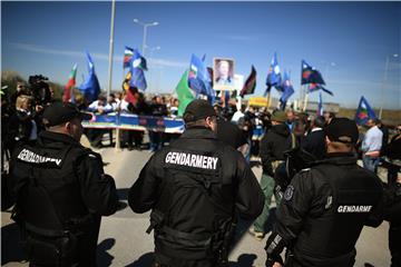 BULGARIA TURKEY BORDER ELECTIONS PROTEST