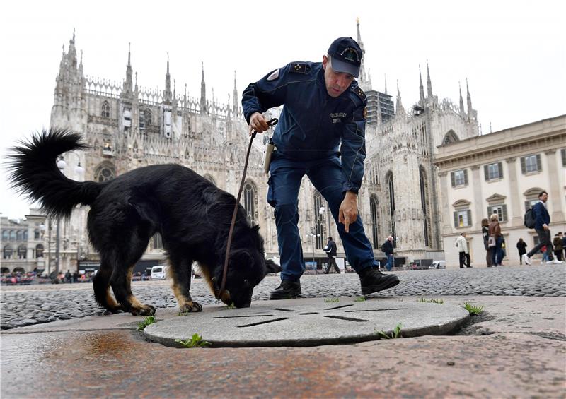 ITALY MILAN POPE FRANCIS VISIT SECURITY