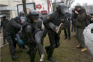 BELARUS POLITICS PROTEST