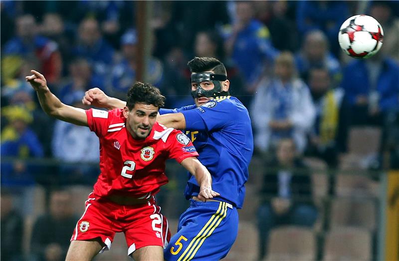 BOSNIA SOCCER FIFA WORLD CUP 2018 QUALIFICATION