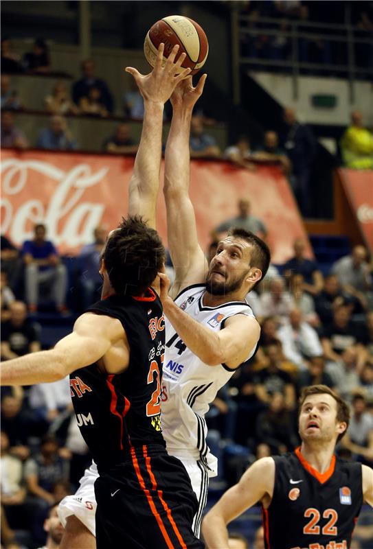 ABA liga: Partizan - Cedevita 74-73