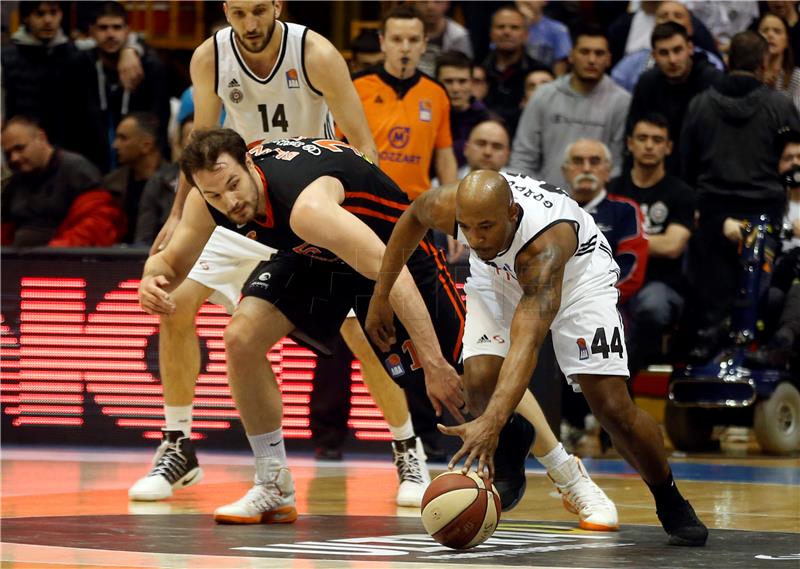 ABA liga: Partizan - Cedevita 74-73