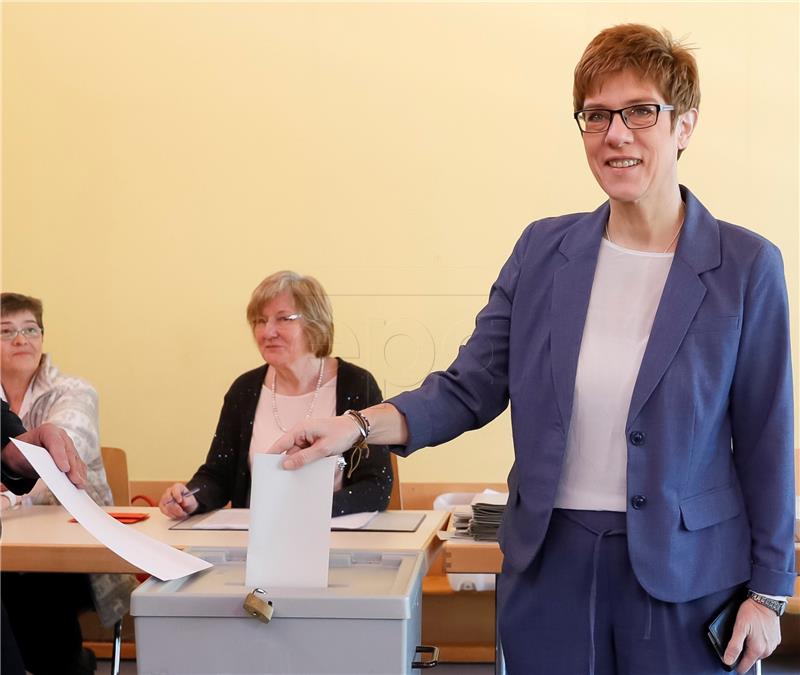 GERMANY REGIONAL ELECTIONS SAARLAND