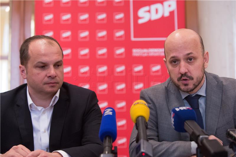 Konferencija za medije Kluba zastupnika SDP-a