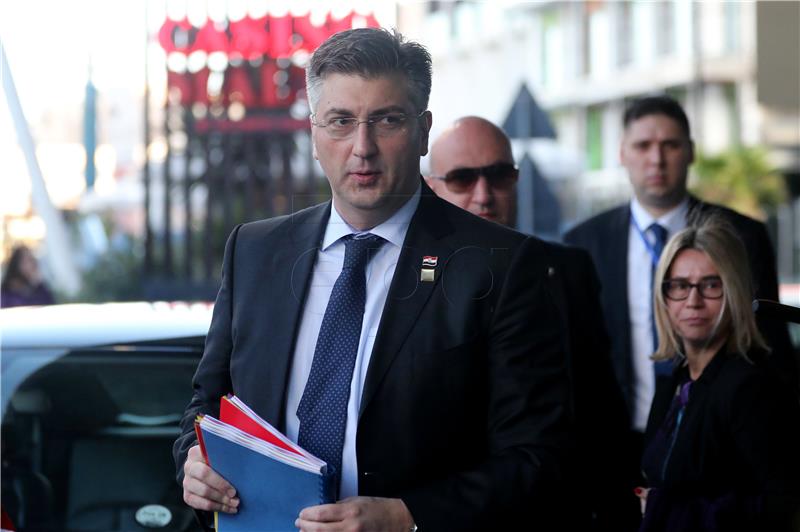 Plenkovic says EU must not hesistate in Western Balkans