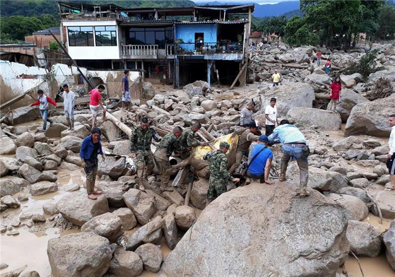 COLOMBIA ACCIDENT MUDSLIDE