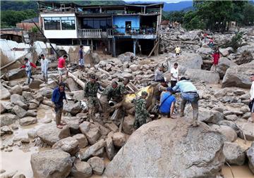 COLOMBIA ACCIDENT MUDSLIDE