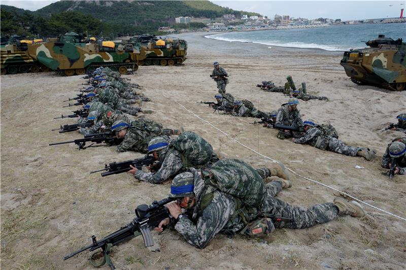 SOUTH KOREA ARMY DRILL