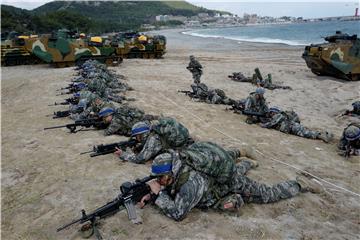 SOUTH KOREA ARMY DRILL