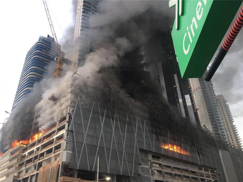 UAE DUBAI HOUSE FIRE