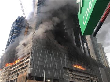 UAE DUBAI HOUSE FIRE