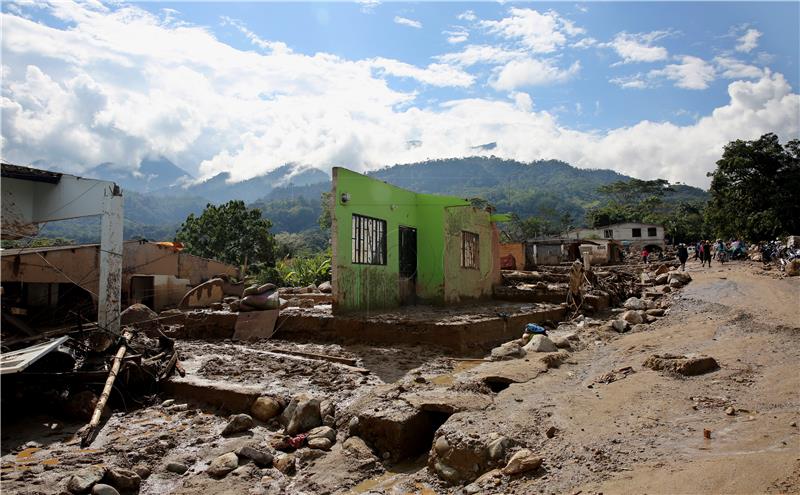 COLOMBIA LANDSLIDE AFTERMATH