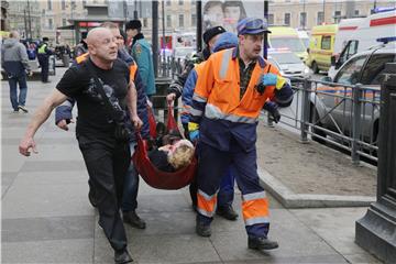 RUSSIA SAINT PETERSBURG METRO EXPLOSION