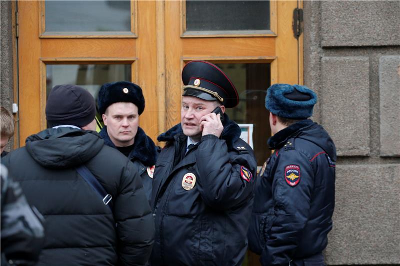 RUSSIA SAINT PETERSBURG METRO EXPLOSION