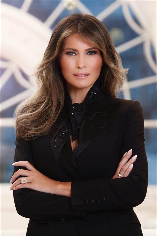 USA WHITE HOUSE MELANIA TRUMP PORTRAIT