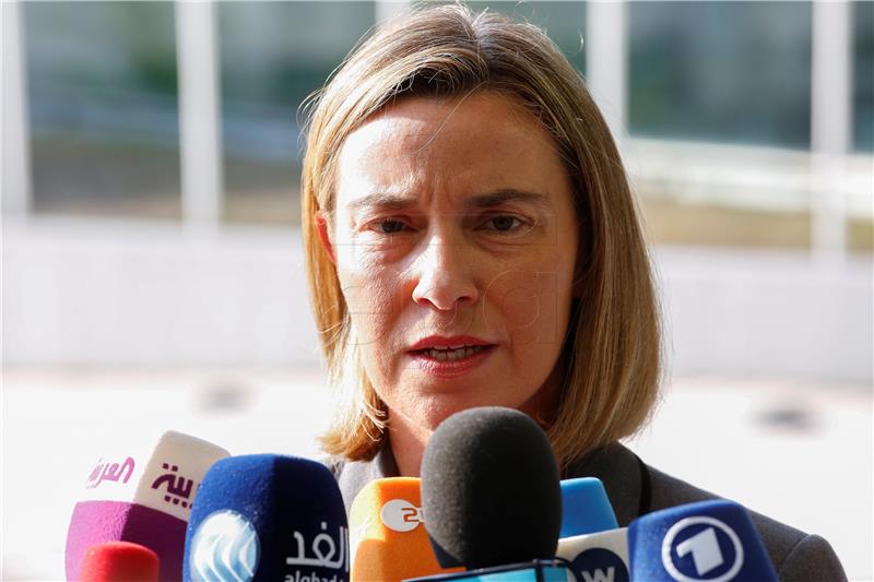 Mogherini kaže da Assad snosi "primarnu odgovornost" za napad plinom u Siriji 