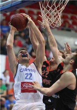 Posljednja utakmica 23. kola A-1 lige košarkaša Cibona - Cedevita