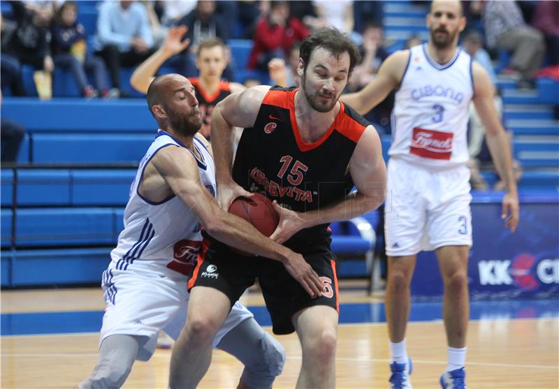 Posljednja utakmica 23. kola A-1 lige košarkaša Cibona - Cedevita