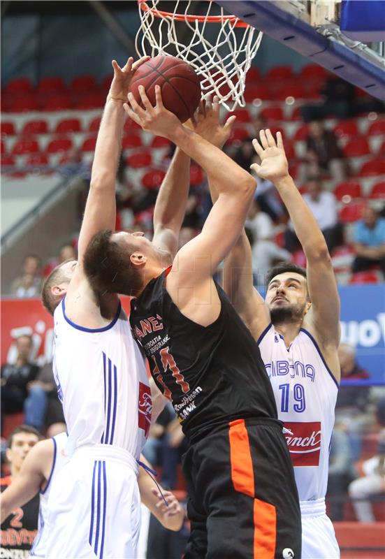 Posljednja utakmica 23. kola A-1 lige košarkaša Cibona - Cedevita