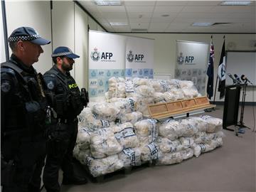 AUSTRALIA DRUGS RECORD ICE SEIZURE