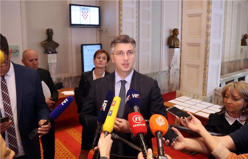 AGROKOR Plenković: Predlažemo "problem solving zakon"