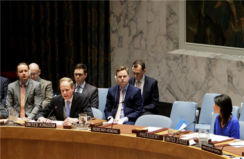 USA NEW YORK UNITED NATIONS SECURITY COUNCIL SYRIA