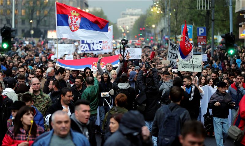 SERBIA PROTEST