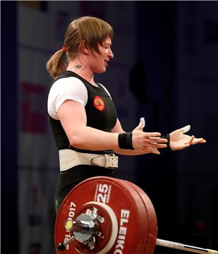 CROATIA WEIGHTLIFTING EUROPEAN CHAMPIONSHIPS