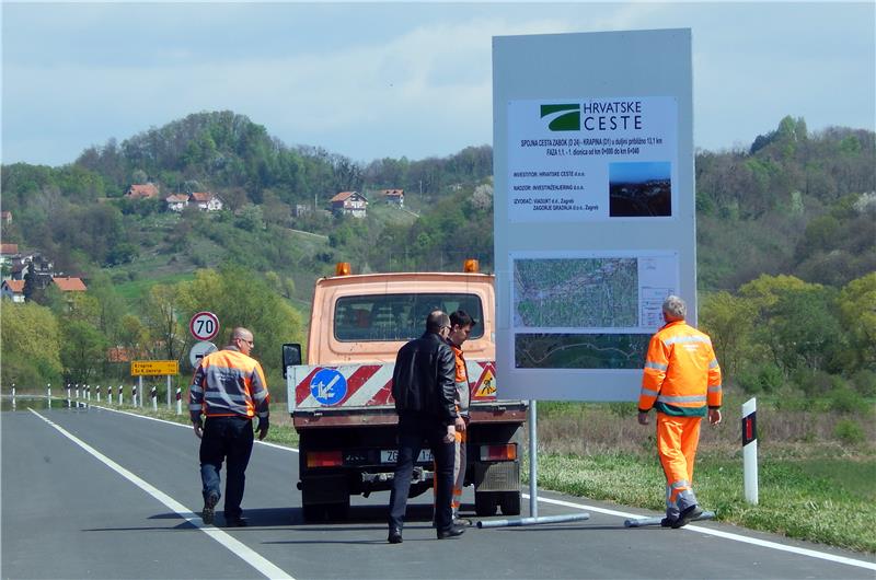 Otvorena spojna ceste Zabok - Sveti Križ Začretje